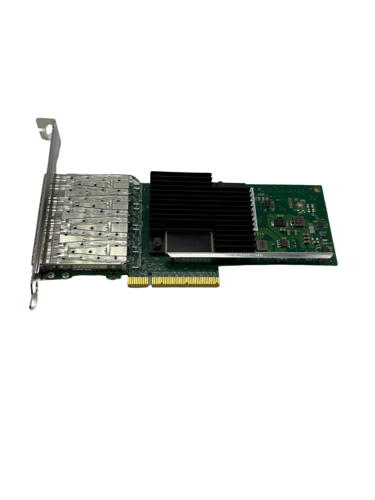 Cisco UCSC-PCIE-IQ10GF X710-DA4 10GB SFP+ Nic Adapter Card 30-100131-01