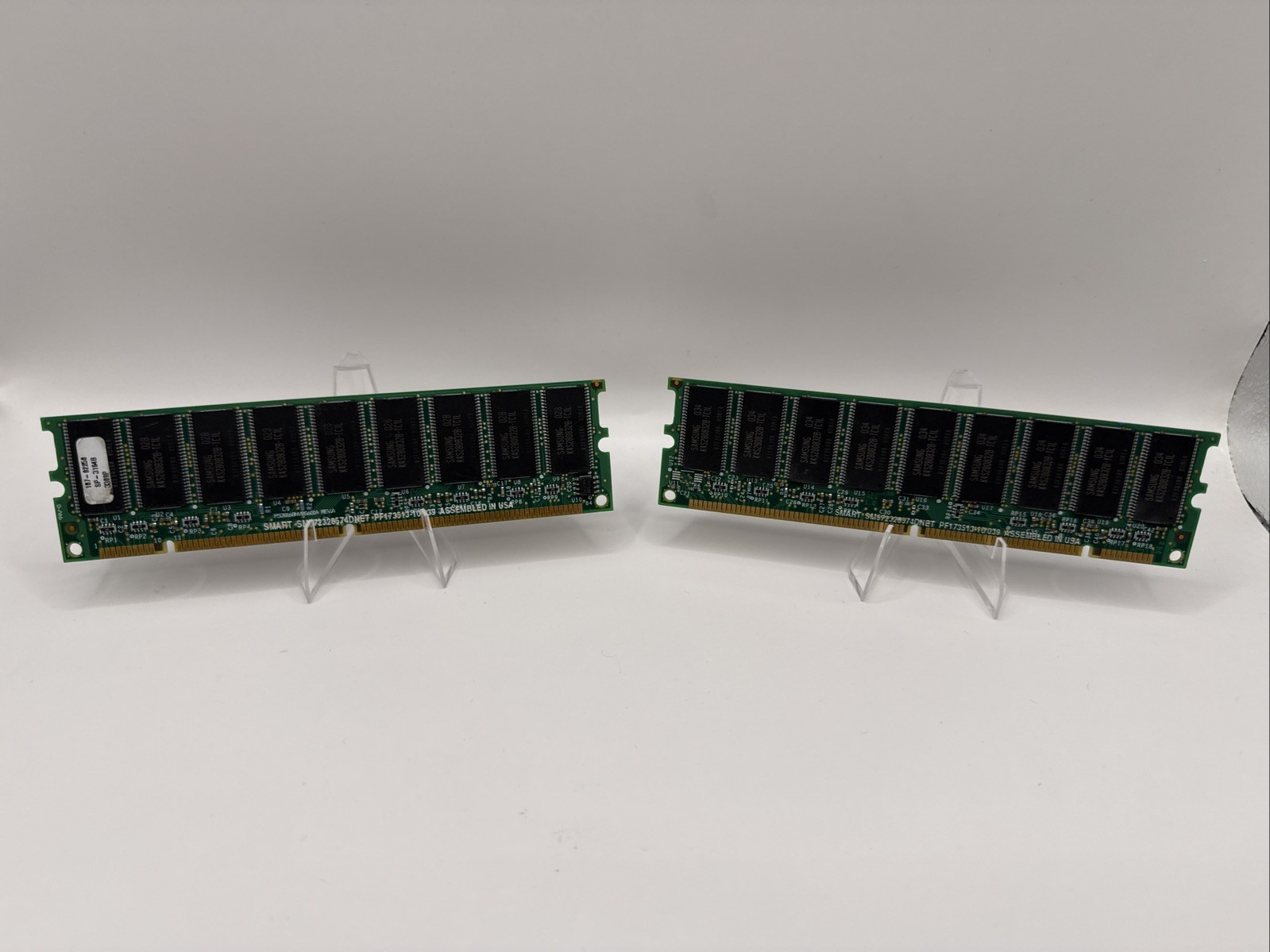 SMART 512MB (2x256MB) PC100 ECC SDRAM 168-Pin RAM SM572328574DNET Tested SMART 512MB (2x256MB) PC100 ECC SDRAM 168-Pin RAM SM572328574DNET Tested