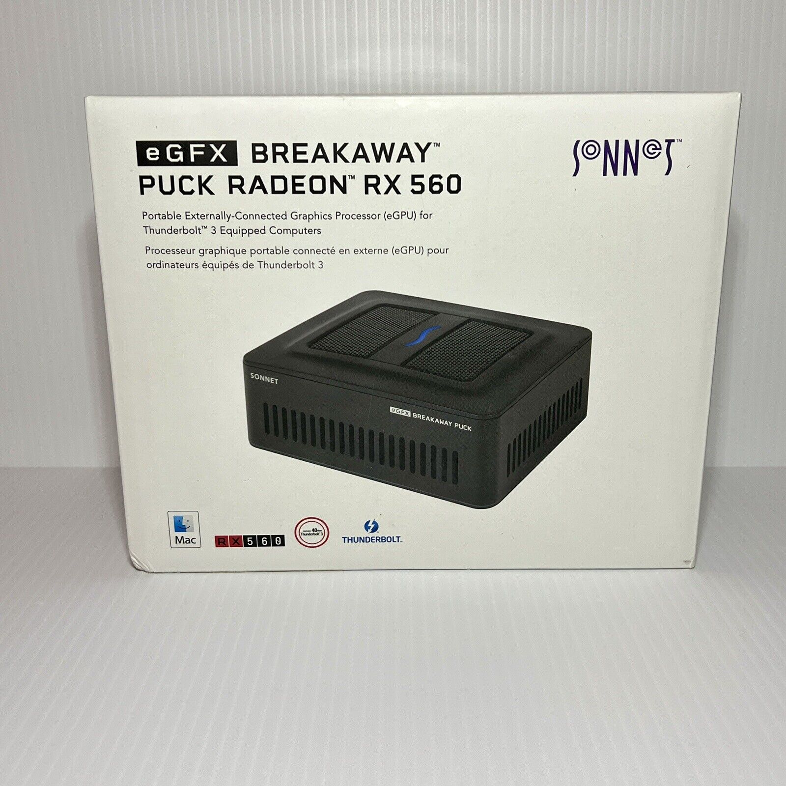 Sonnet eGFX Breakaway Puck RX 560 eGPU System