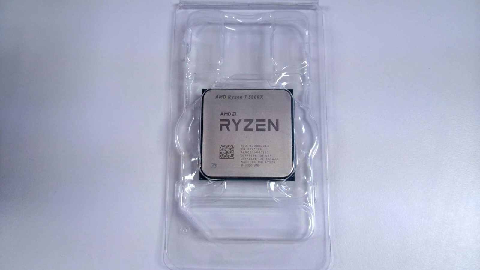 AMD Ryzen 7 5800X 8-core, 16-Thread Unlocked Desktop Processor AMD Ryzen 7 5800X 8-core, 16-Thread Unlocked Desktop Processor