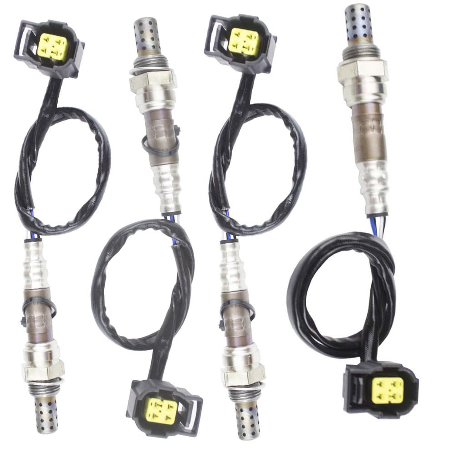 4PCS Oxygen Sensor 1 & 2 Compatible with Jeep Grand Cherokee 2001 2002 2003 2... 4PCS Oxygen Sensor 1 & 2 Compatible with Jeep Grand Cherokee 2001 2002 2003 2...