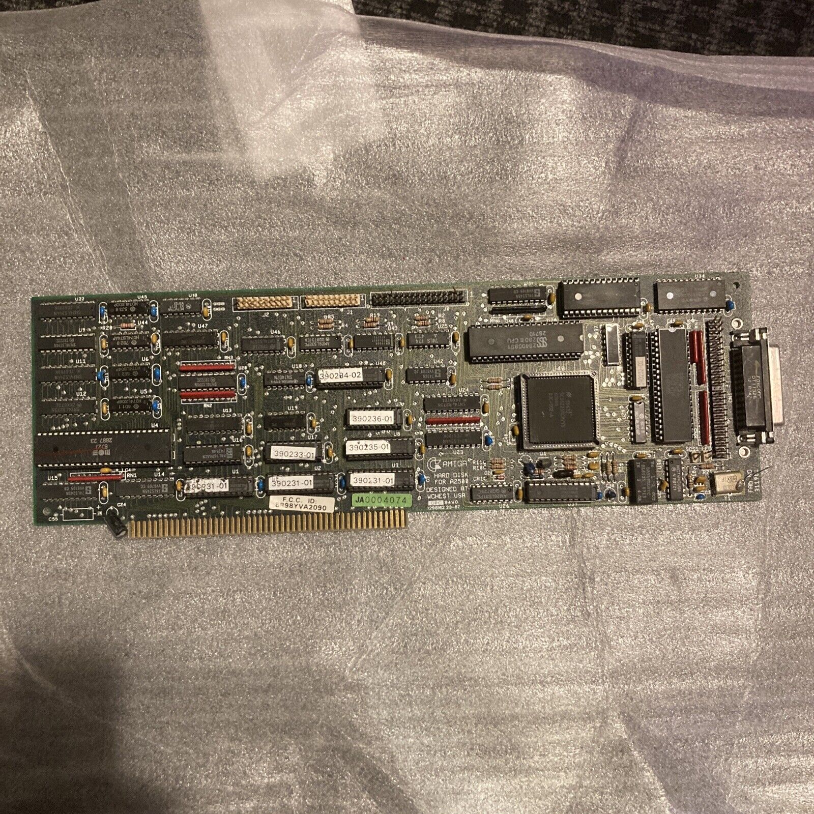 Amiga Hard Disk Controller A2500 DAMAGED PINS