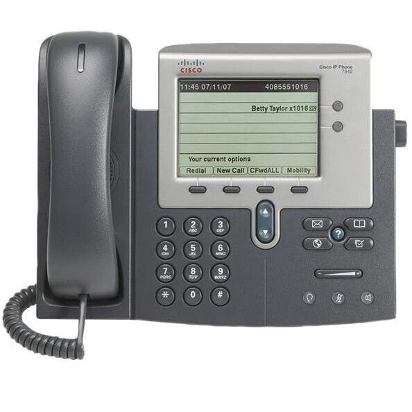 NEW  Cisco CP-7942G VoIP IP Programmable Office Phone