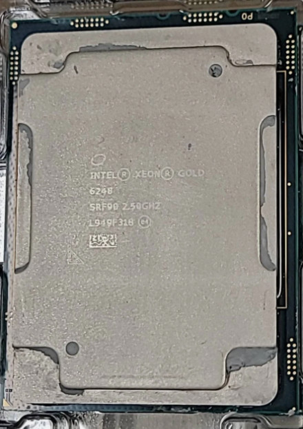 Intel SRF90 Xeon Gold 6248 2.50GHz 20 Core LGA 3647 Server CPU Processor Intel SRF90 Xeon Gold 6248 2.50GHz 20 Core LGA 3647 Server CPU Processor