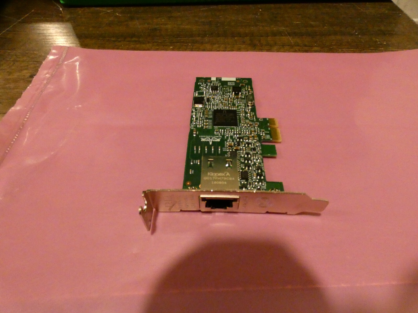 C71KJ Dell Broadcom PCI Express Network Adapter Card Low Profile P/N: 0C71KJ OEM C71KJ Dell Broadcom PCI Express Network Adapter Card Low Profile P/N: 0C71KJ OEM