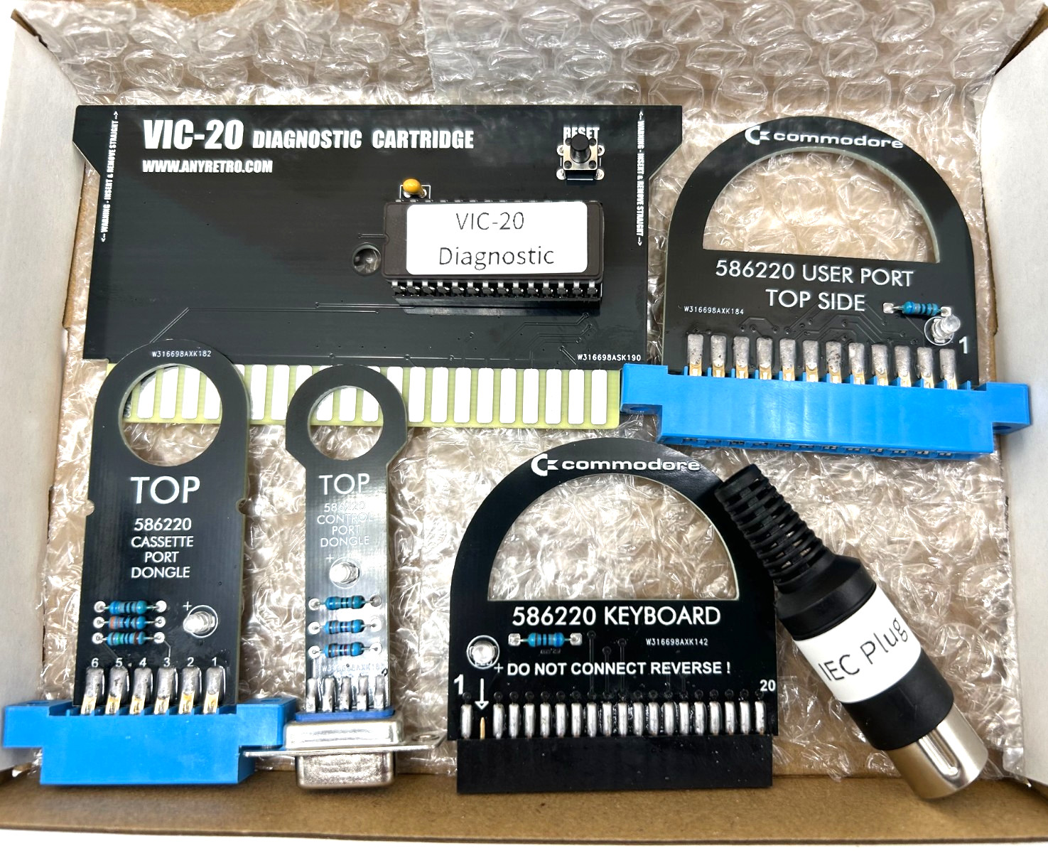 Commodore VIC-20 Diagnostic Cartridge & Test Harness Set - USA seller Commodore VIC-20 Diagnostic Cartridge & Test Harness Set - USA seller