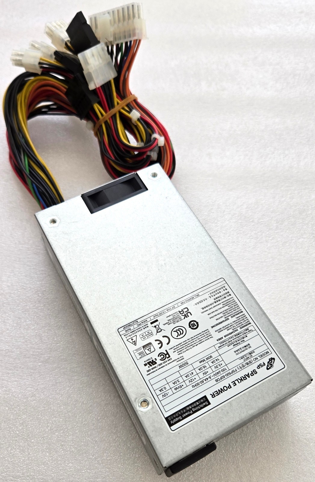 NEW Genuine FSP Sparkle Power FSP500-50FDB 500W ITX power supply NEW Genuine FSP Sparkle Power FSP500-50FDB 500W ITX power supply