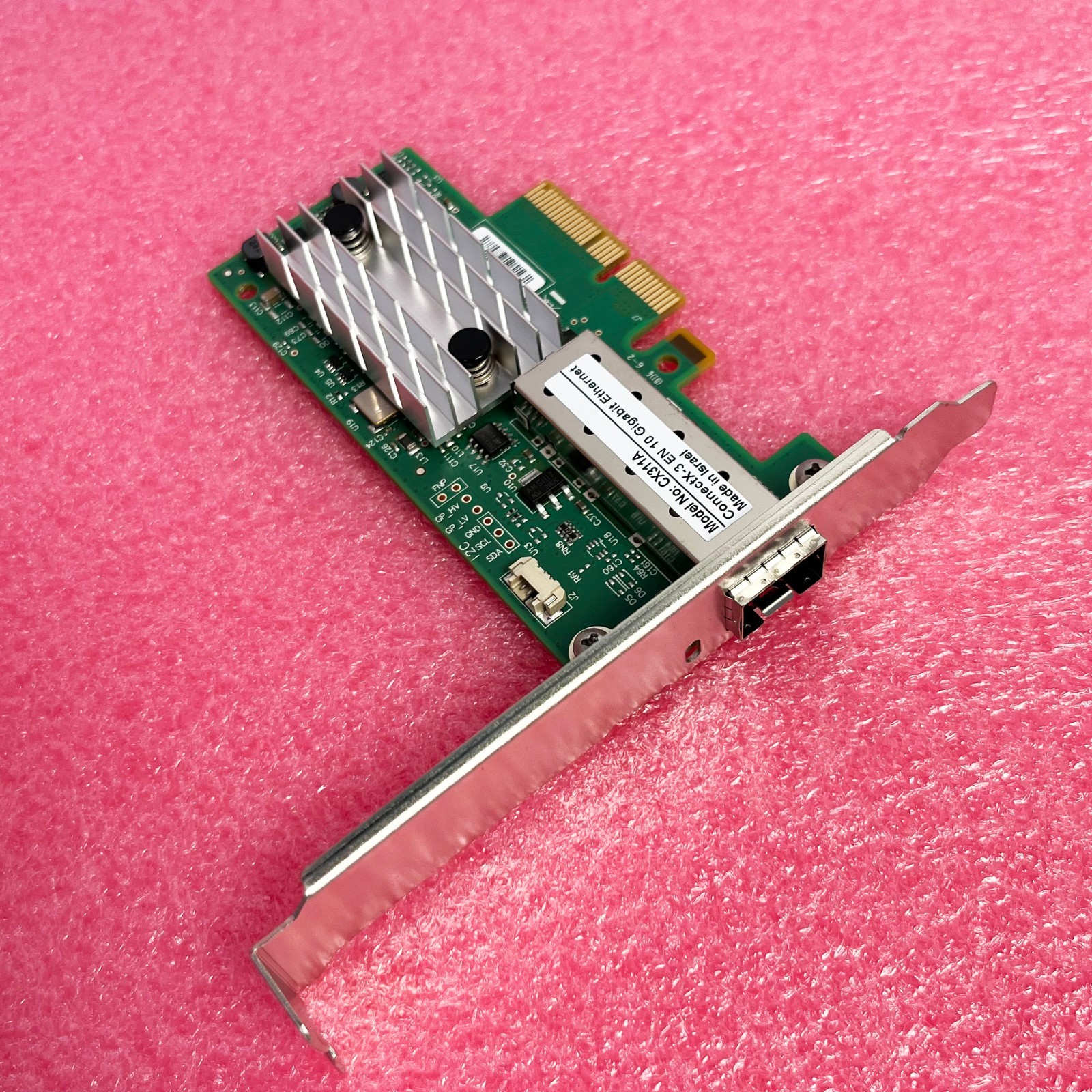 MCX311A-XCAT Mellanox CX311A ConnectX-3 EN 10G Ethernet 10GbE SFP+ PCIe NIC MCX311A-XCAT Mellanox CX311A ConnectX-3 EN 10G Ethernet 10GbE SFP+ PCIe NIC