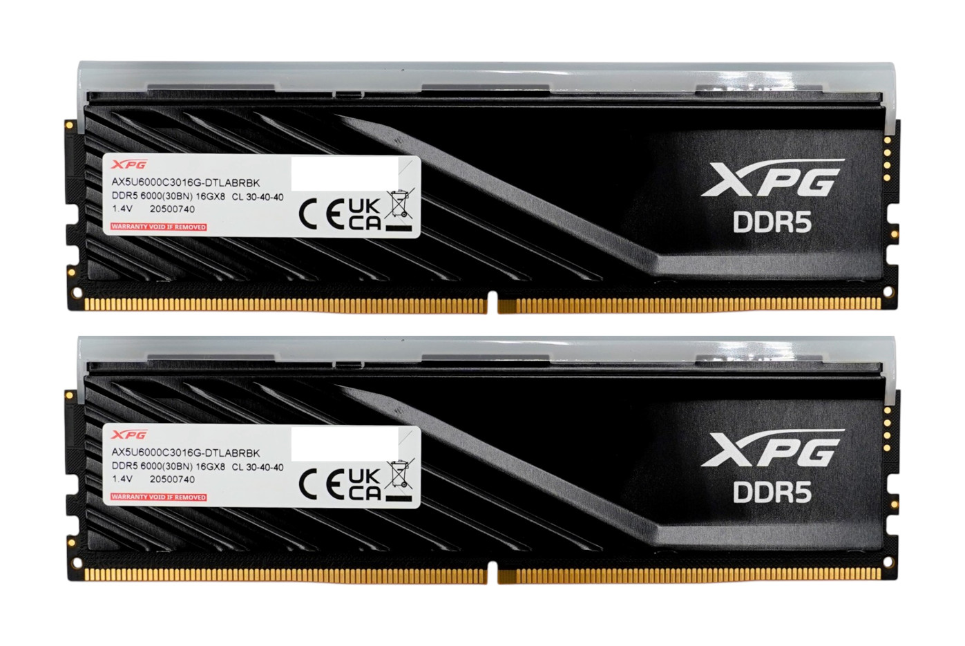 ADATA XPG Lancer Blade RGB 32GB (2x16GB) DDR5-6000 CL30 Desktop RAM Black ADATA XPG Lancer Blade RGB 32GB (2x16GB) DDR5-6000 CL30 Desktop RAM Black
