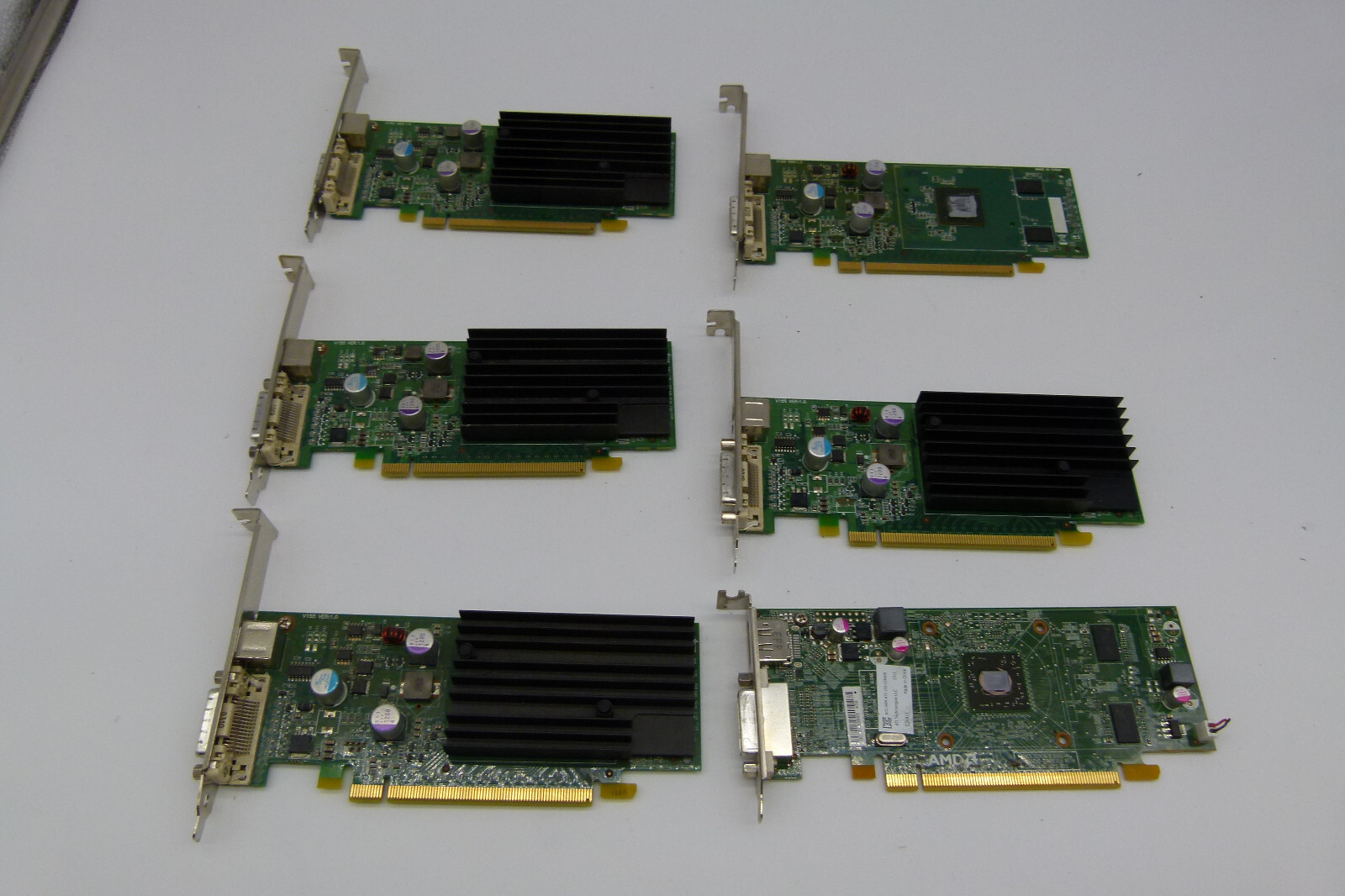 Lot of 6 pcs - Graphic Video Card - Nvidia P805 & AMD C264 Lot of 6 pcs - Graphic Video Card - Nvidia P805 & AMD C264