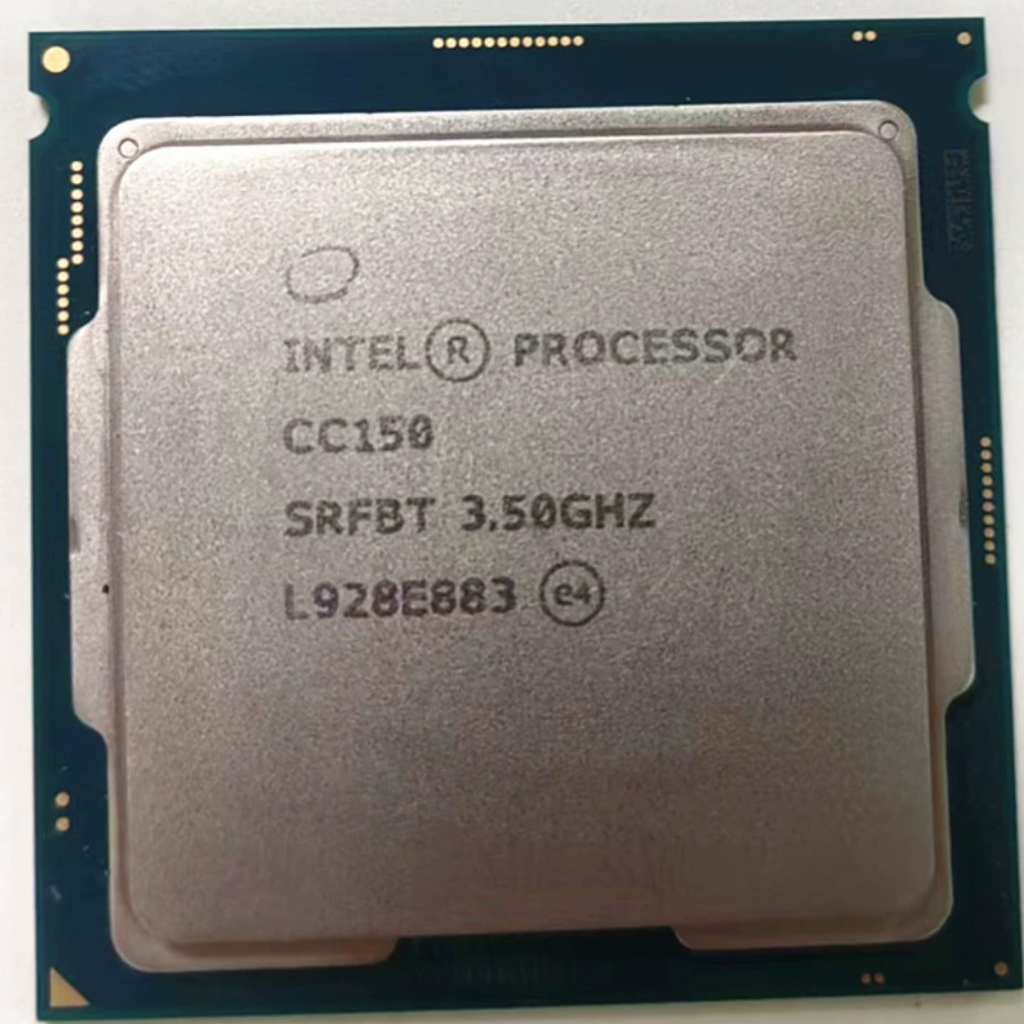 used Intel CC150 SRFBT 3.5GHz 16MB 95W LGA1151 Support H310 B365 H370 Z370 Z390 used Intel CC150 SRFBT 3.5GHz 16MB 95W LGA1151 Support H310 B365 H370 Z370 Z390
