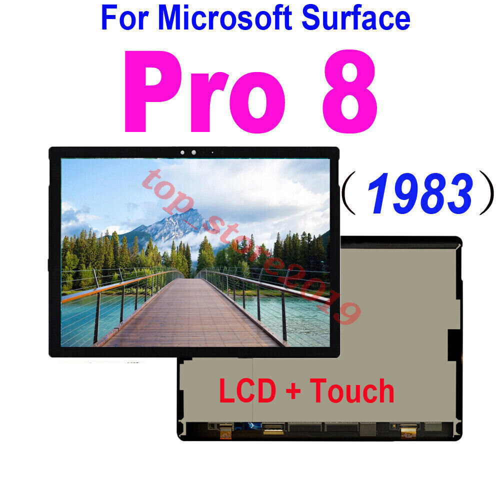 Original 12.3\'\' LCD Display Touch Screen Digitizer Microsoft Surface Pro 8 1983
