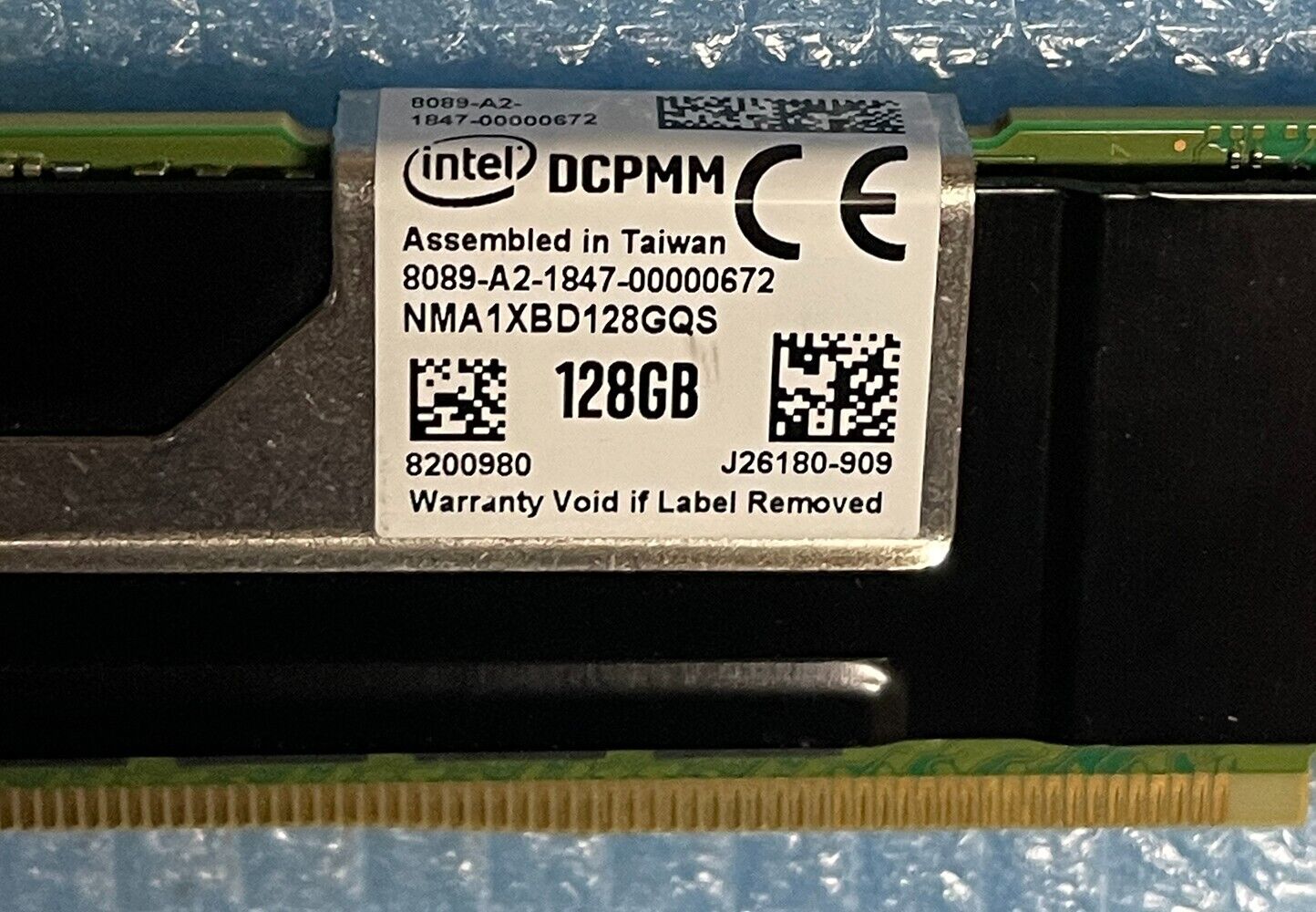 Intel 128GB PC4-2666 Intel Optane Persistent Server Memory Intel NMA1XBD128GQS