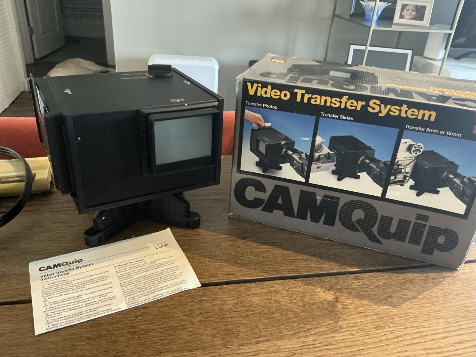 Gemini Camquip Video / Digital transfer movies, slides to video/digital In Box Gemini Camquip Video / Digital transfer movies, slides to video/digital In Box