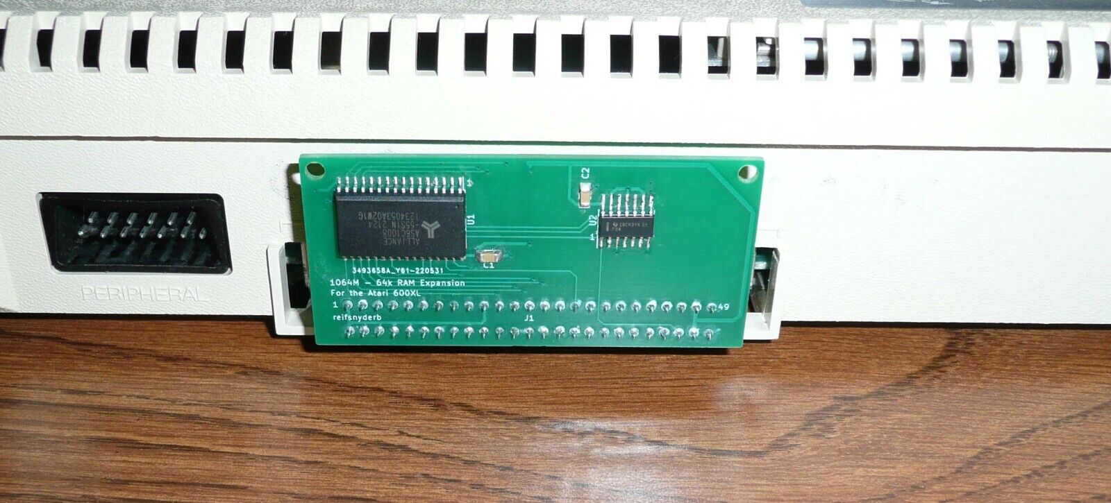 Atari 600XL 64k Memory Upgrade