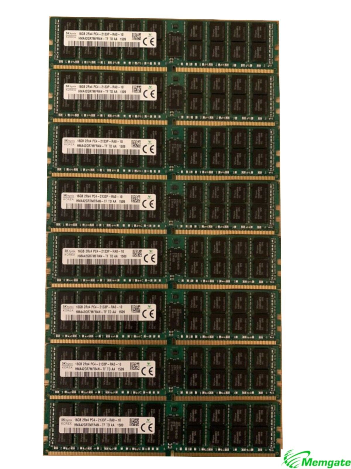 128GB (8x16GB) PC4-17000P-R DDR4 2133P ECC Reg Memory for SuperMicro  X10DRH-iT