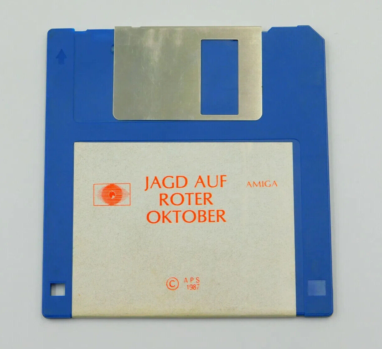 Amiga JAGD AUF Roter Oktober 3.5” Disk Only Vintage Computer PC Game 1987
