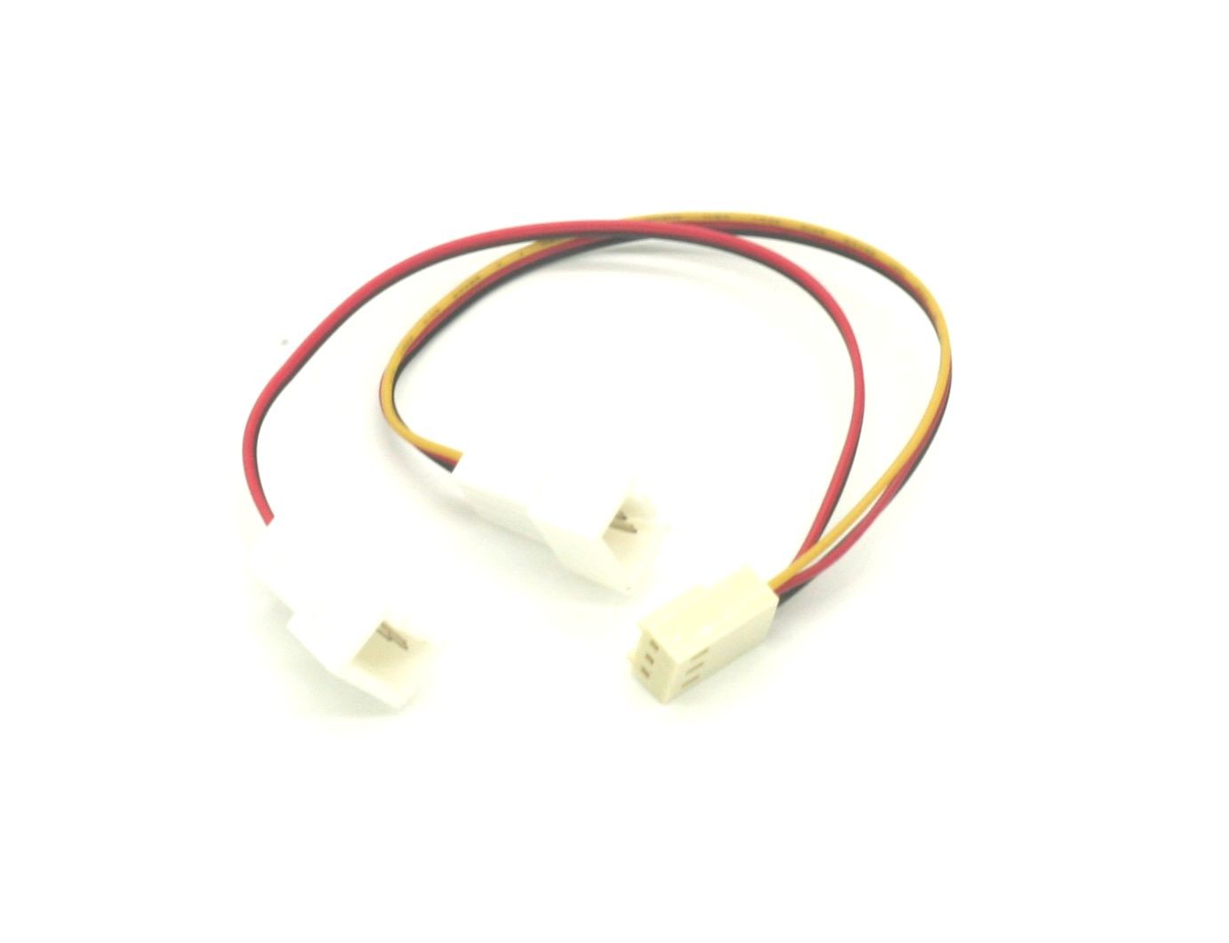 6IN 3-Pin Fan Y Splitter Cable for CPU and Case Cooling Fans 6IN 3-Pin Fan Y Splitter Cable for CPU and Case Cooling Fans