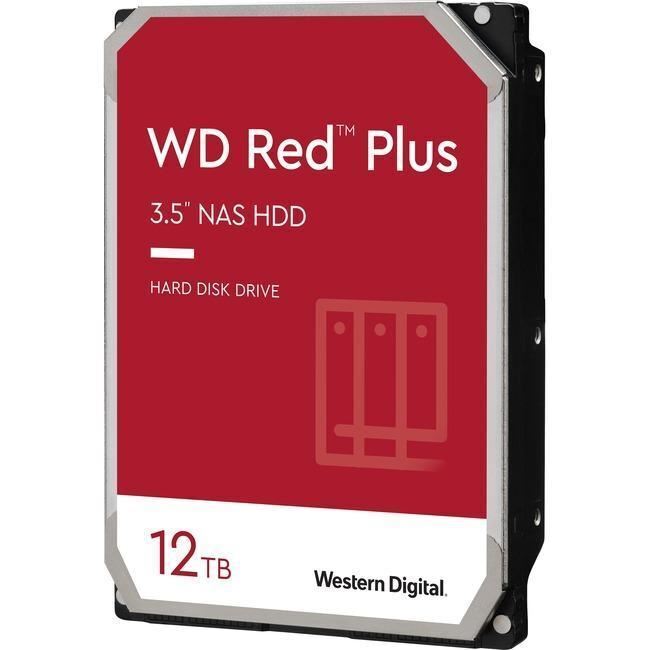 WD Red Plus WD120EFBX 12 TB Hard Drive - 3.5\