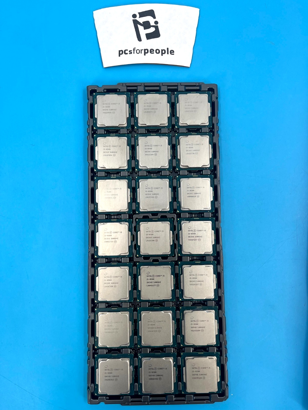 *LOT OF 21 Intel Core i5-8500/8600/9500 CPU PROCESSOR * *LOT OF 21 Intel Core i5-8500/8600/9500 CPU PROCESSOR *
