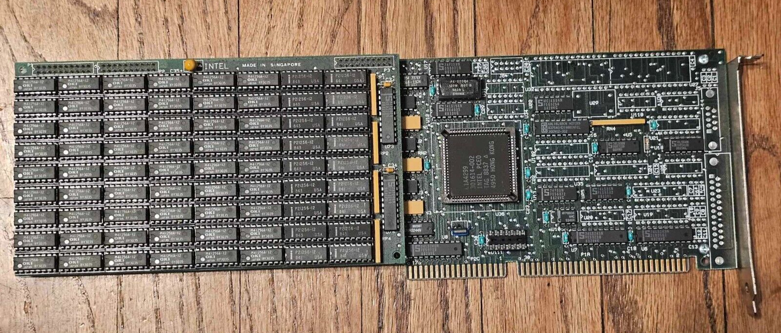 Vintage Intel Above Board PS/AT Memory 16bit ISA IBM PC XT PS/2 w/Expansion Card