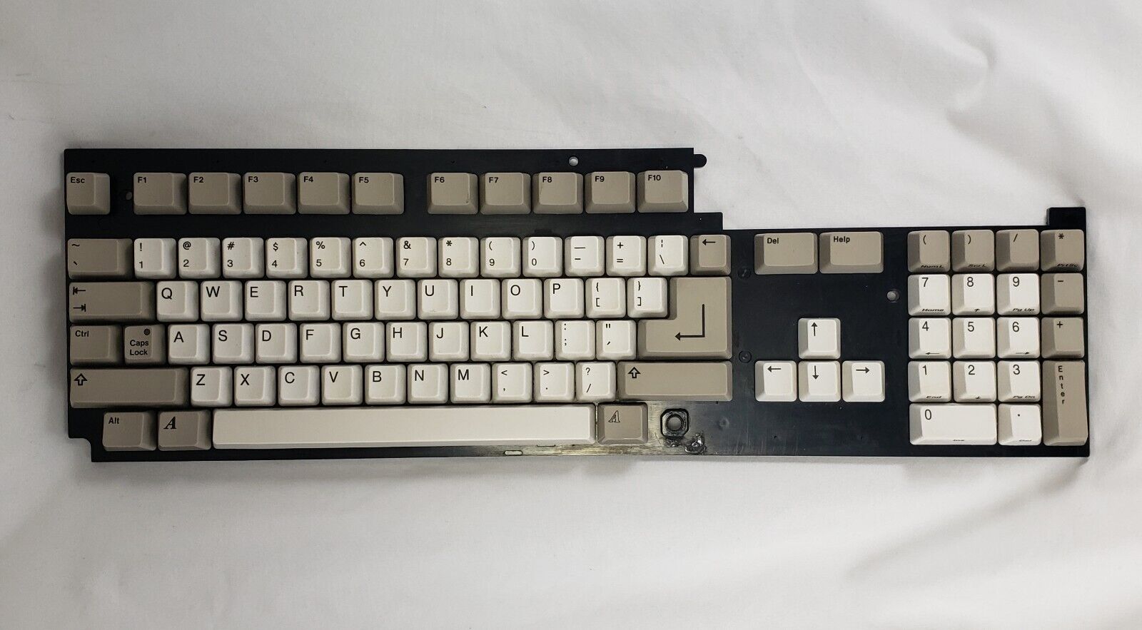 Amiga A2000 Keyboard (plastic key array only) original nice color Read Desc.