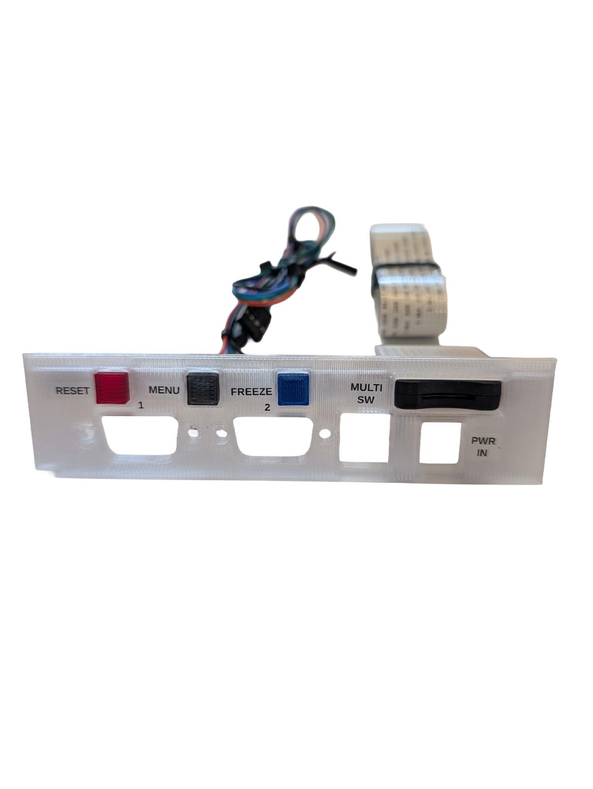 Commodore 64 Ultimate (C64U) Side Panel Utility Buttons w/microSD Card Reader Commodore 64 Ultimate (C64U) Side Panel Utility Buttons w/microSD Card Reader
