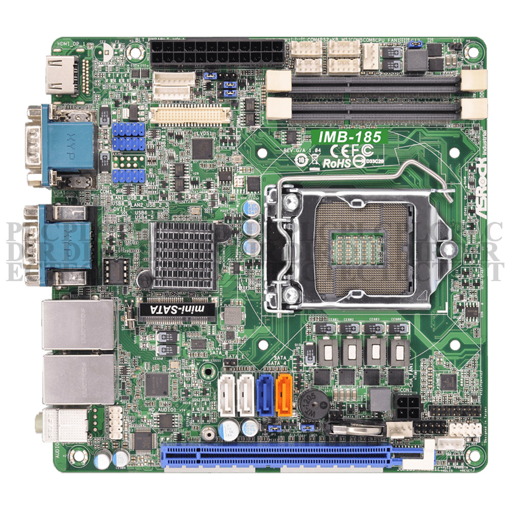 Used ASRock IMB-185 Motherboard Used ASRock IMB-185 Motherboard