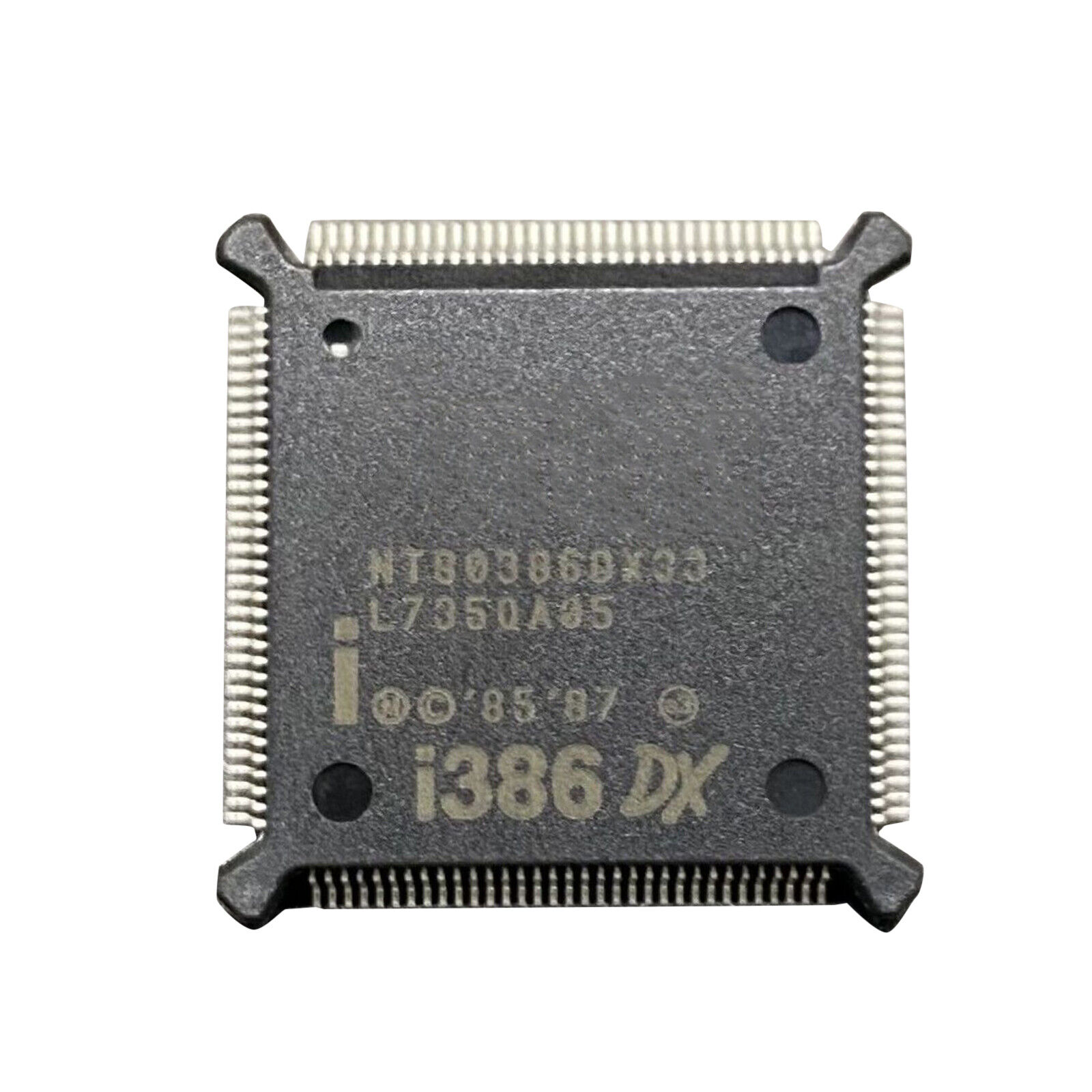 New Intel NT80386DX33 CPU i386DX Processor QFP132 33MHz NOS 80386