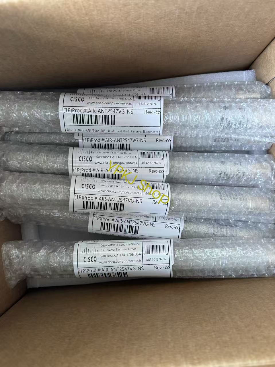 Brand NEW Cisco AIR-ANT2547VG-NS Wireless AP antenna Fast delivery Via Fedex/DHL Brand NEW Cisco AIR-ANT2547VG-NS Wireless AP antenna Fast delivery Via Fedex/DHL