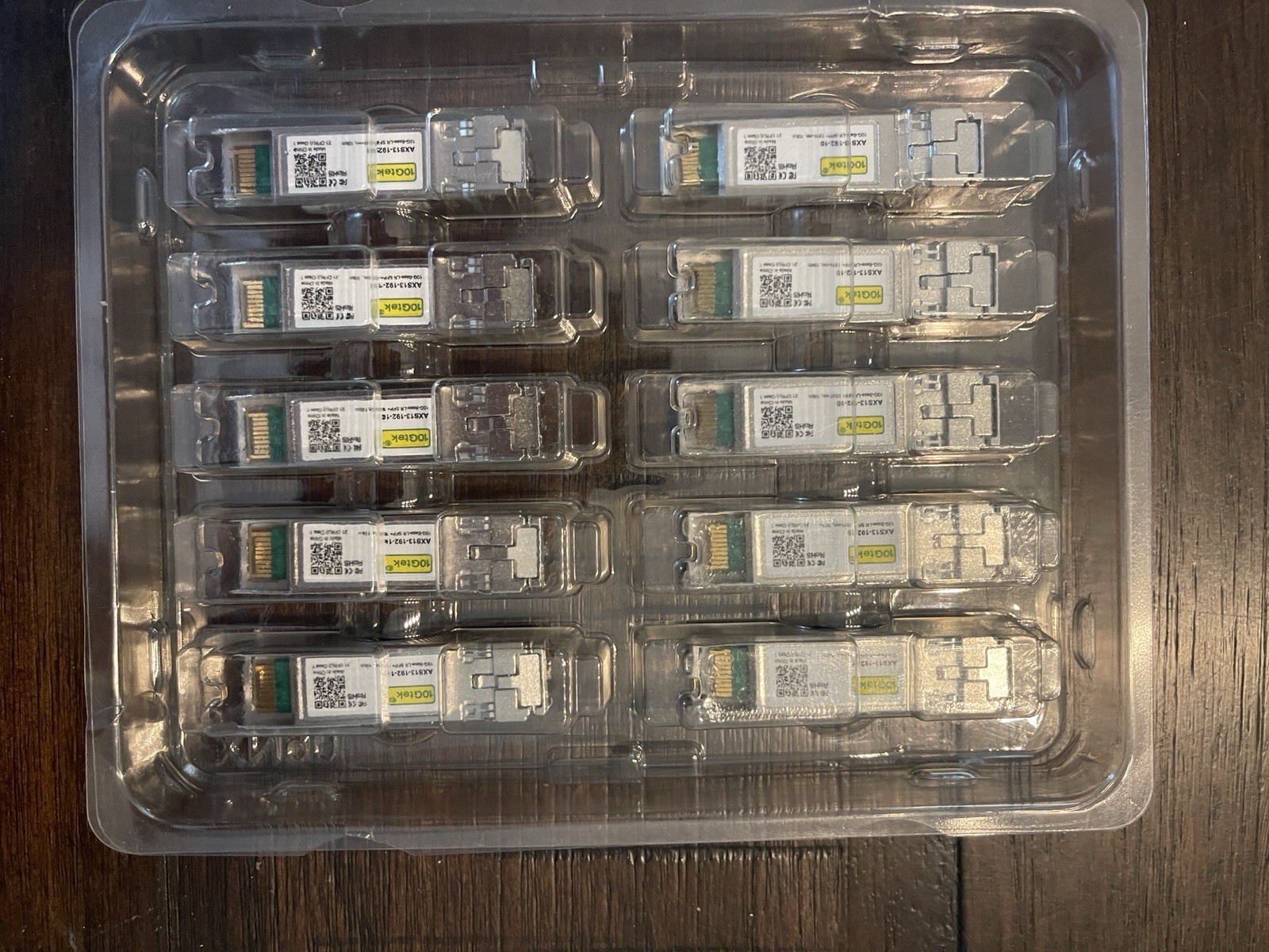 10Gtek AXS13-192-10 SFP+ 10GBASE-LR 1310nm 10km Transceiver Module Set of 10 10Gtek AXS13-192-10 SFP+ 10GBASE-LR 1310nm 10km Transceiver Module Set of 10