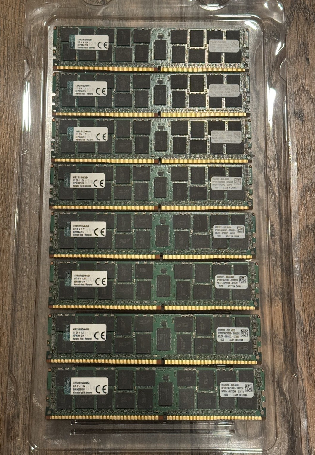 ✅ 128GB (8X16GB) Kingston KVR21R15D4K4/64, DDR4-2133MHz RDIMM CL15 Server Memory ✅ 128GB (8X16GB) Kingston KVR21R15D4K4/64, DDR4-2133MHz RDIMM CL15 Server Memory