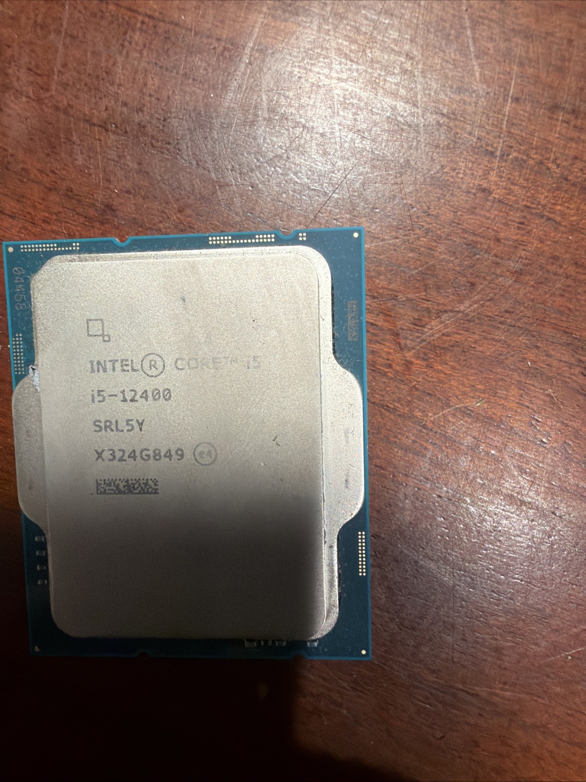 Intel Core i5-12400 CPU 2.50GHz 6-Core 12-thread SRL5Y LGA 1700 Intel Core i5-12400 CPU 2.50GHz 6-Core 12-thread SRL5Y LGA 1700