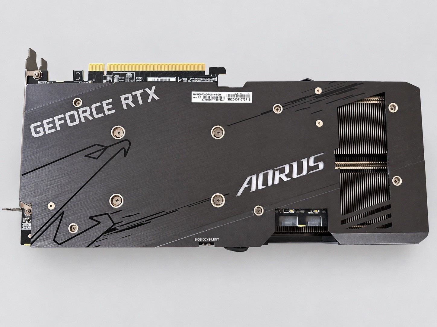 GIGABYTE AORUS GeForce RTX 3070 MASTER 8GB GDDR6 GPU Tested Working