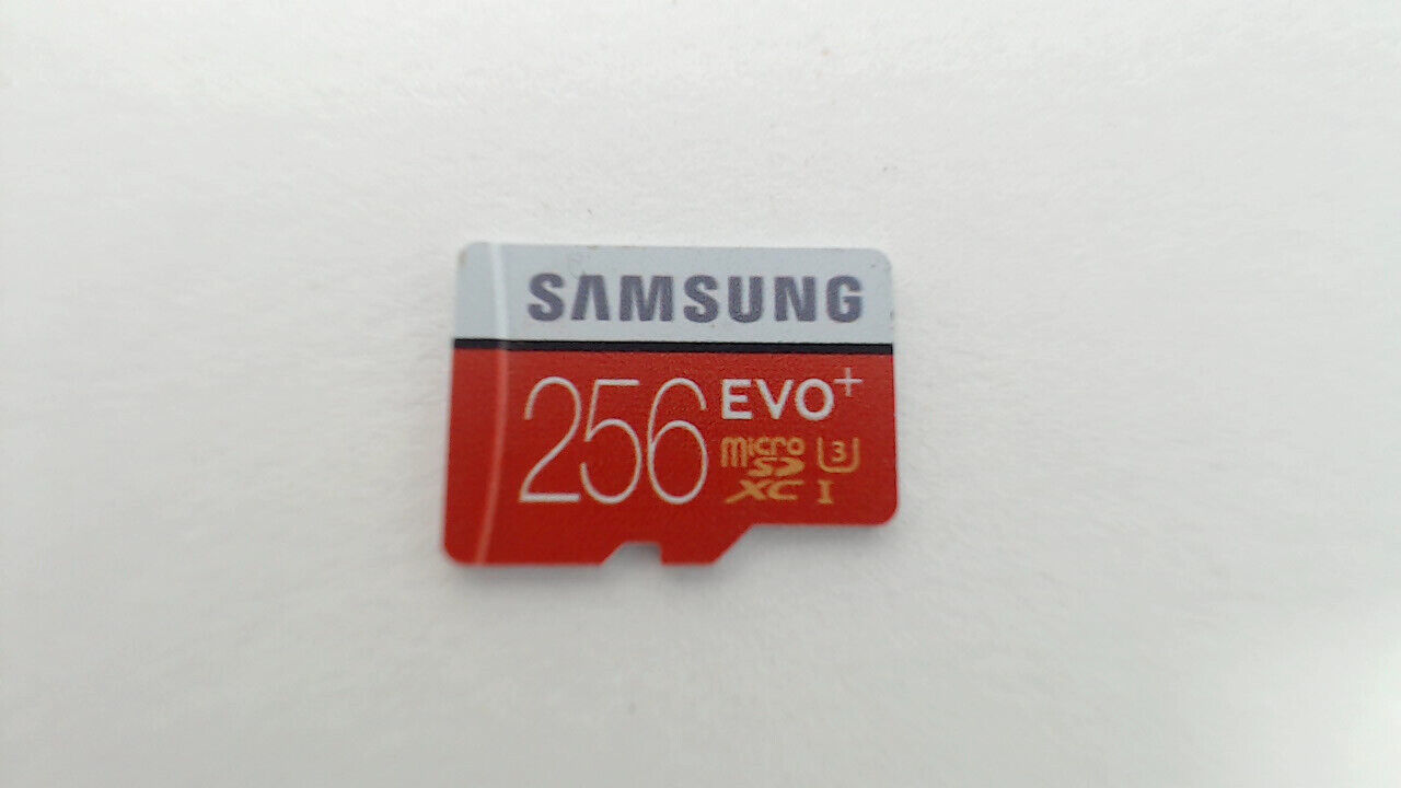 256GB Samsung Evo Plus Micro SD Memory Card