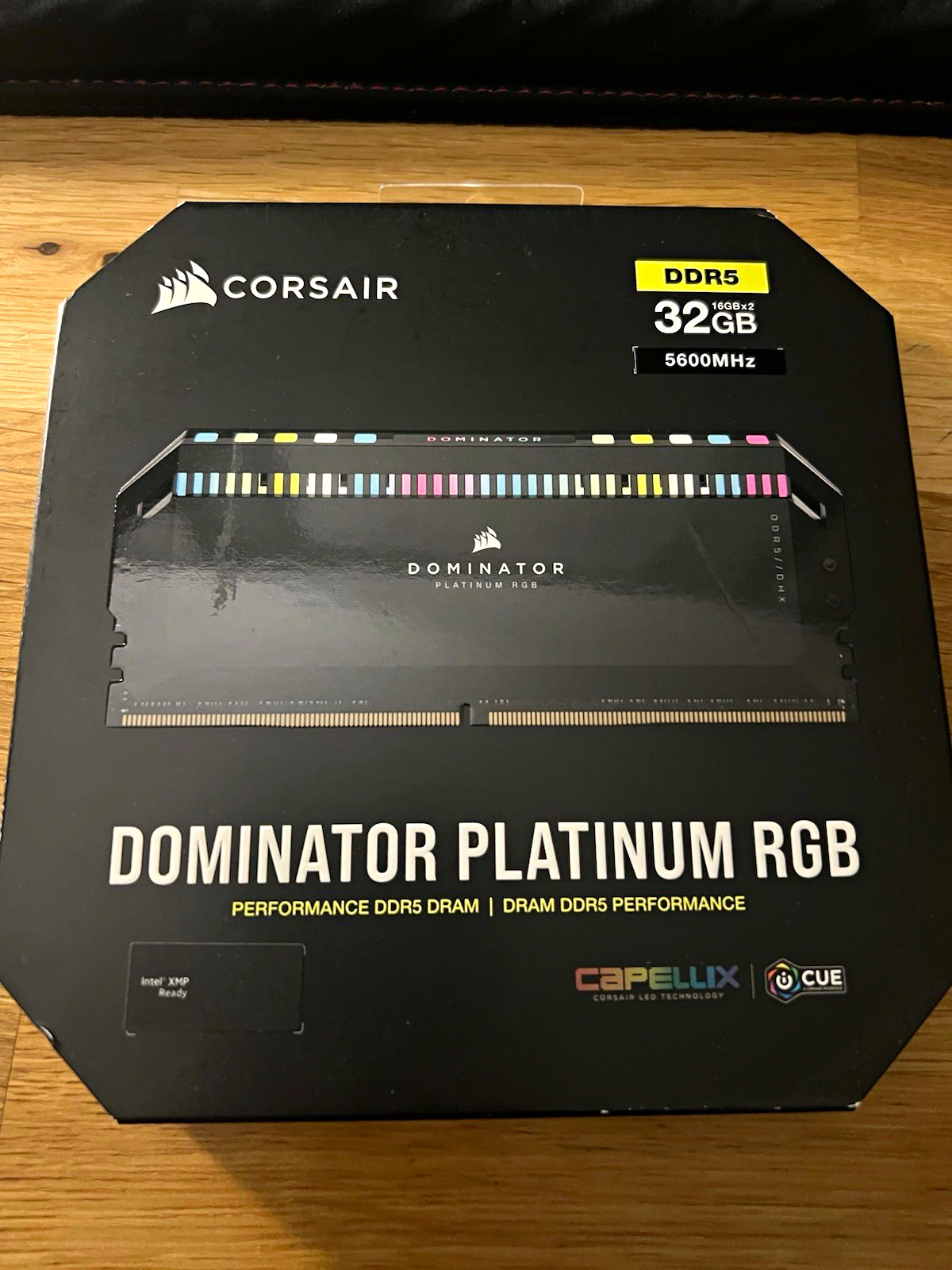 Corsair Dominator Platinum RGB 32GB (2x16GB) DDR5 5600MHz DIMM Intel XMP Corsair Dominator Platinum RGB 32GB (2x16GB) DDR5 5600MHz DIMM Intel XMP