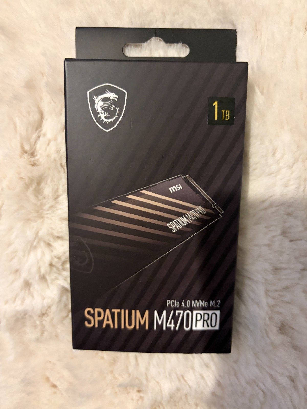 MSI Spatium M470 PRO PCIe 4.0 NVMe M.2 - 1TB SSD / New in Sealed Box MSI Spatium M470 PRO PCIe 4.0 NVMe M.2 - 1TB SSD / New in Sealed Box