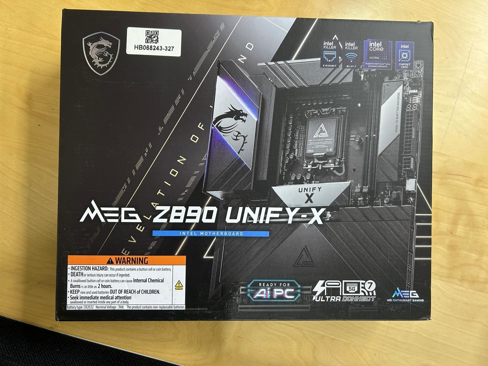 MSI MEG Z890 UNIFY-X Gaming Desktop Motherboard MSI MEG Z890 UNIFY-X Gaming Desktop Motherboard