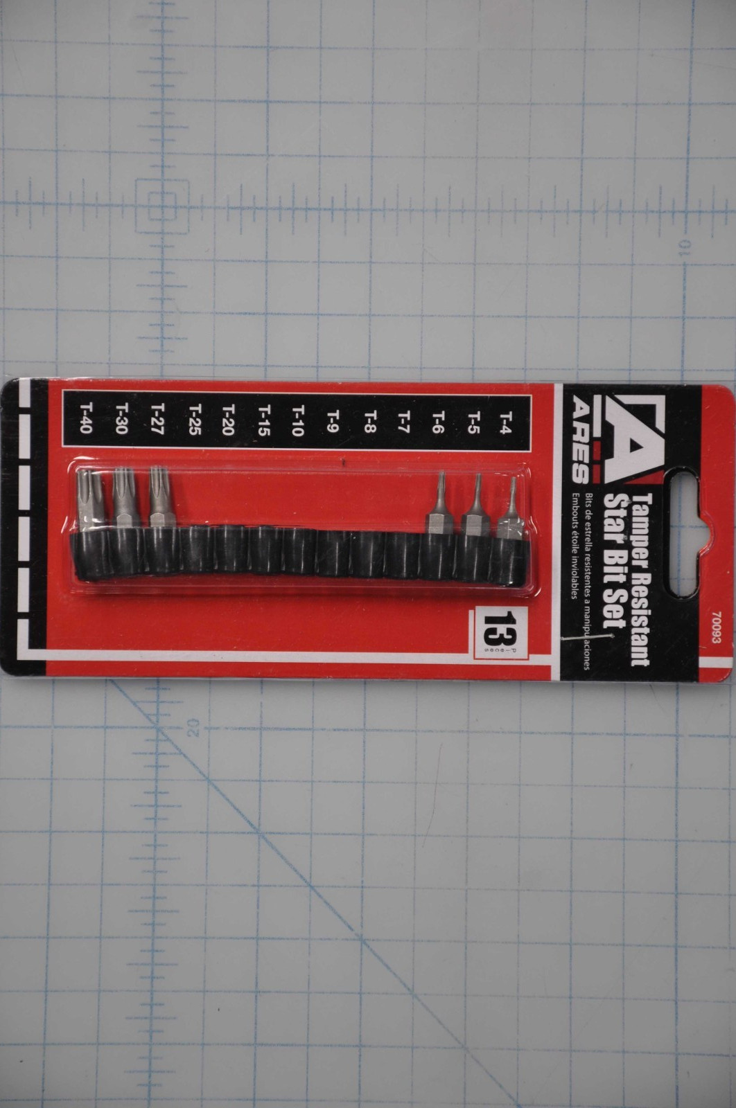 ARES 6-Piece Tamper Resistant Star Bits. ARES 70093 ARES 6-Piece Tamper Resistant Star Bits. ARES 70093