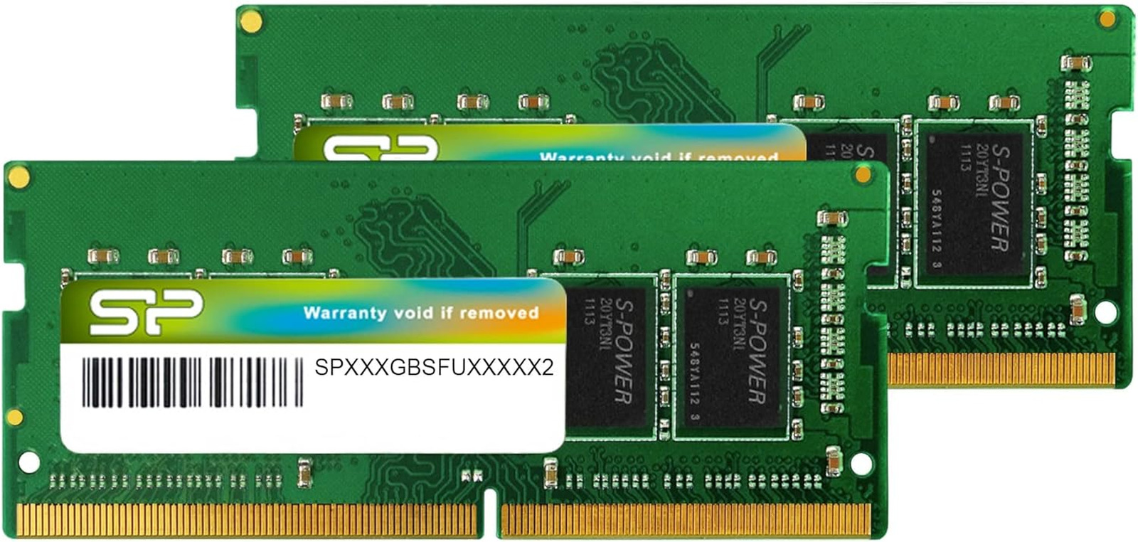 Silicon Power DDR4 32GB (2X16Gb) 3200Mhz (PC4-25600) CL22 SODIMM 260-Pin 1.2V No