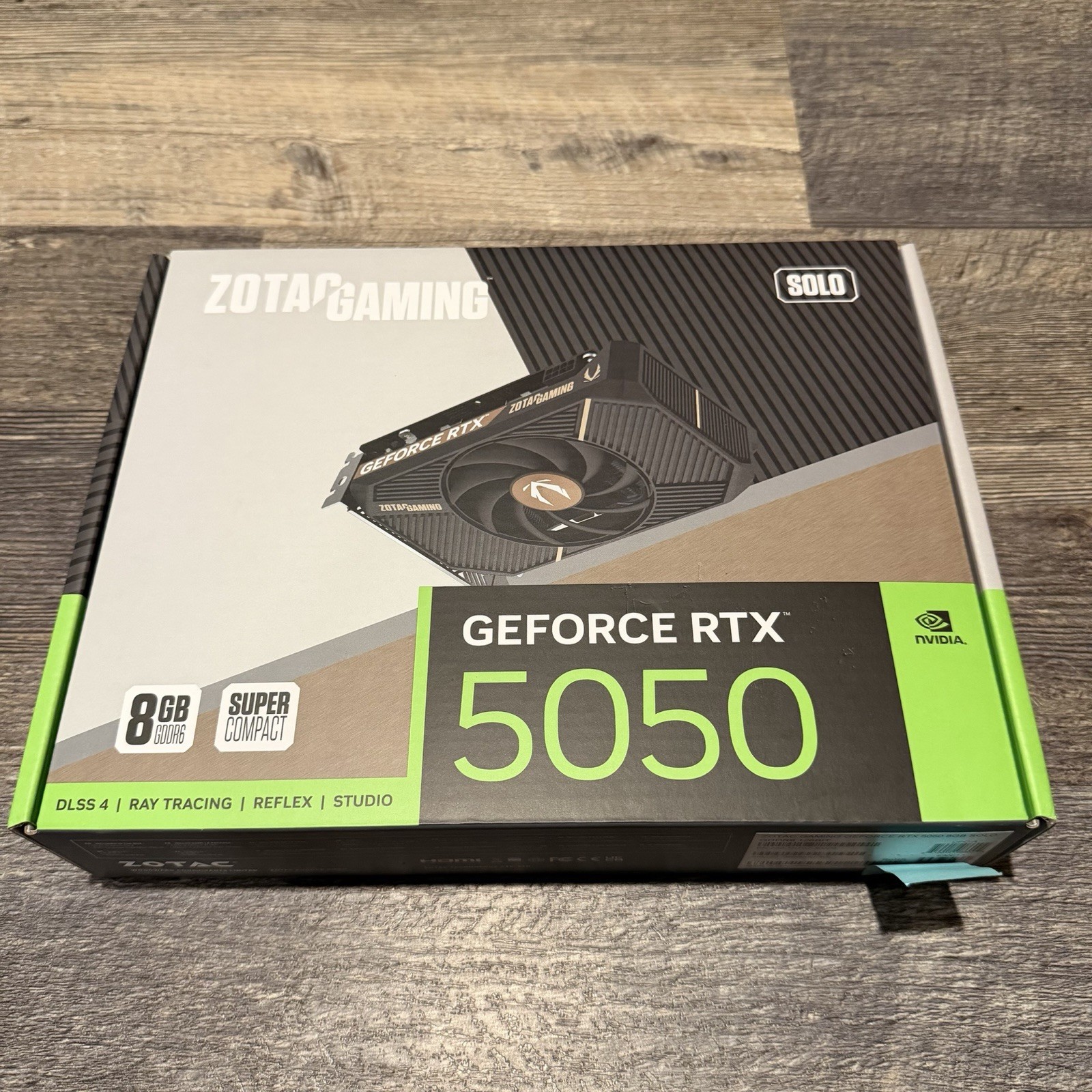 Zotac GAMING GeForce RTX 5050 Twin Edge OC NVIDIA 8 GB GDDR6 GPU Video Card SFF Zotac GAMING GeForce RTX 5050 Twin Edge OC NVIDIA 8 GB GDDR6 GPU Video Card SFF