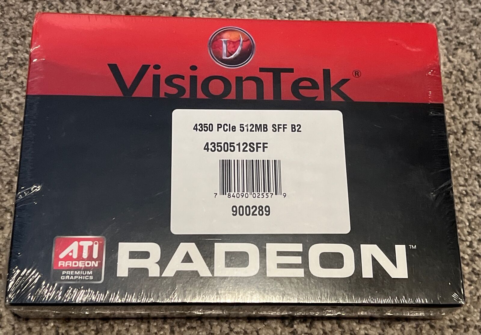 VisionTek ATI Radeon 512MB 4350 SFF x1 PCIe DMS59 Graphics Video Card NEW/SEALED