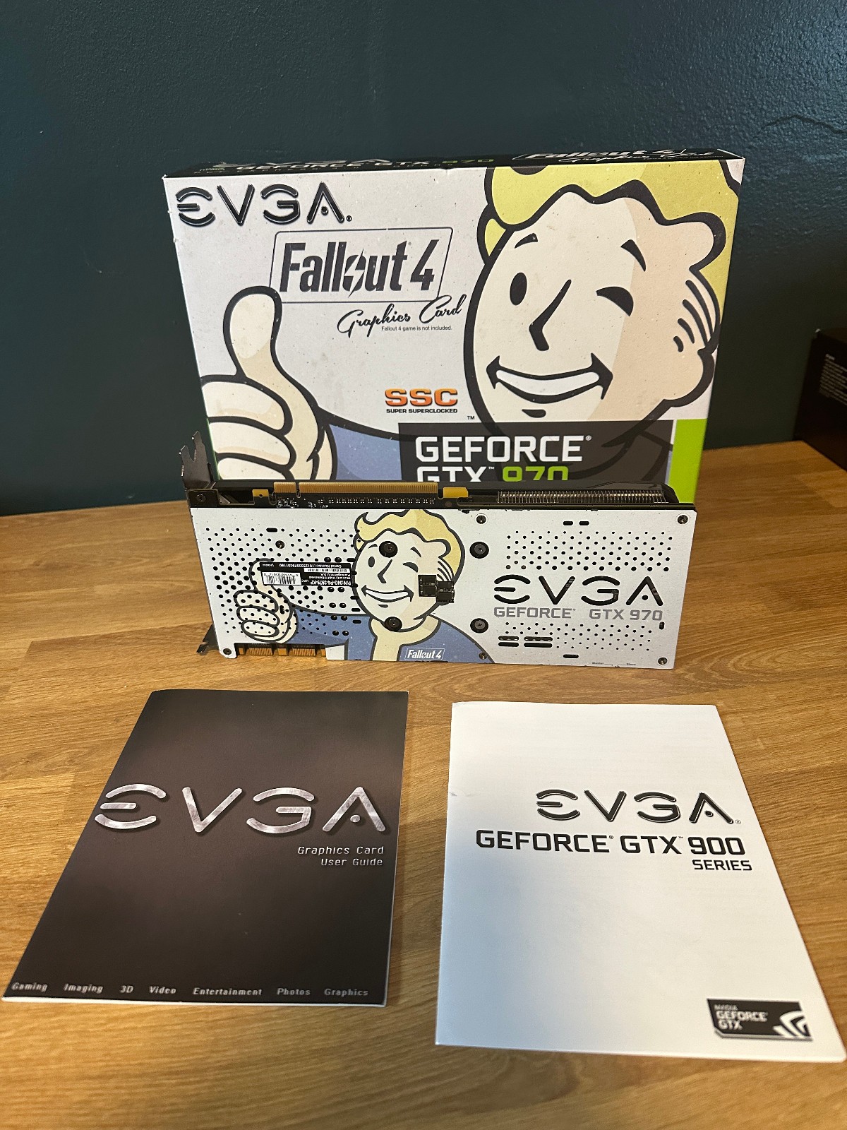 Rare Fallout 4 Edition EVGA GeForce GTX 970 - Tested working, in box Rare Fallout 4 Edition EVGA GeForce GTX 970 - Tested working, in box