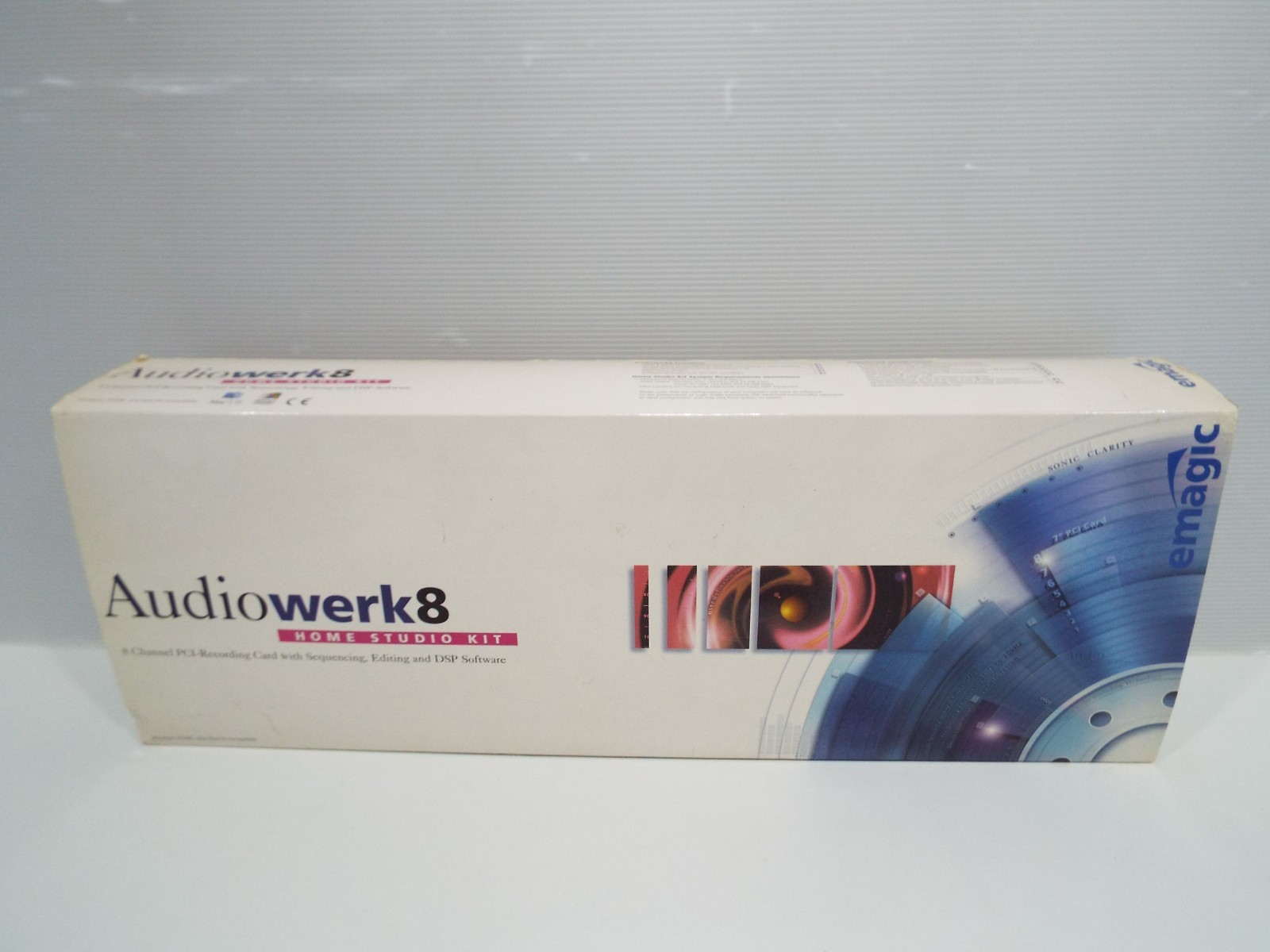 Emagic Audiowerk8 retro vintage PCI Sound Card recording for windows 95 old Mac Emagic Audiowerk8 retro vintage PCI Sound Card recording for windows 95 old Mac