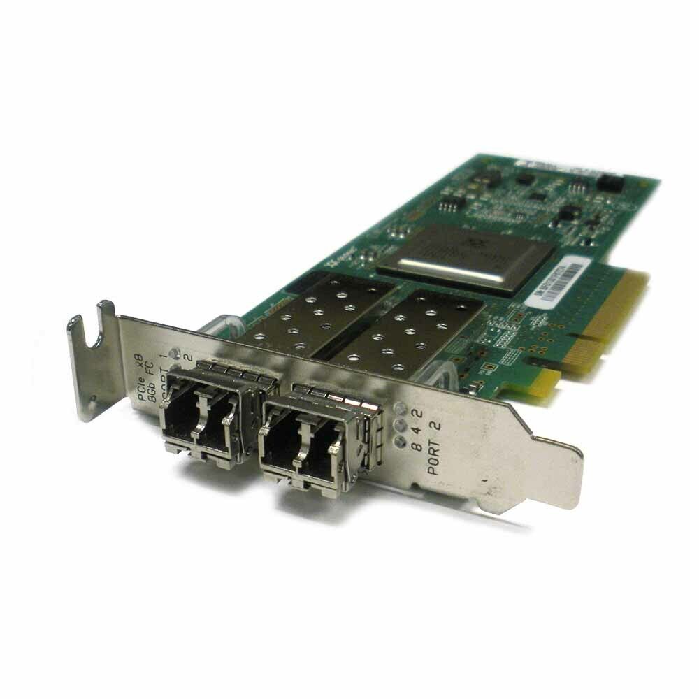Dell RW9KF QLogic QLE2562L-DEL 8GB 2-Port PCI-e w/SFP
