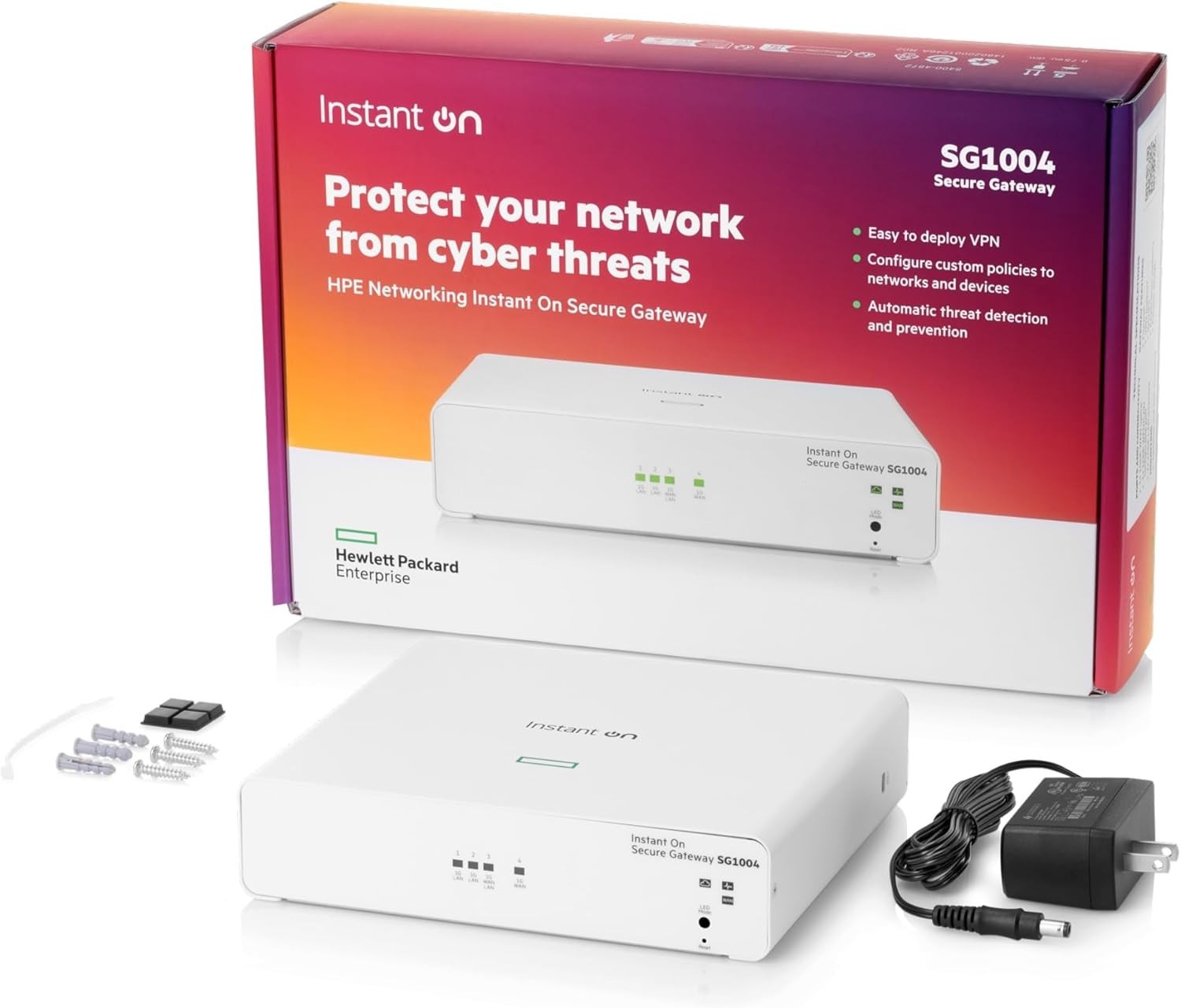 HPE Networking Instant On Secure Gateway Smart-Managed Switch (S0G33A#ABA) - New HPE Networking Instant On Secure Gateway Smart-Managed Switch (S0G33A#ABA) - New