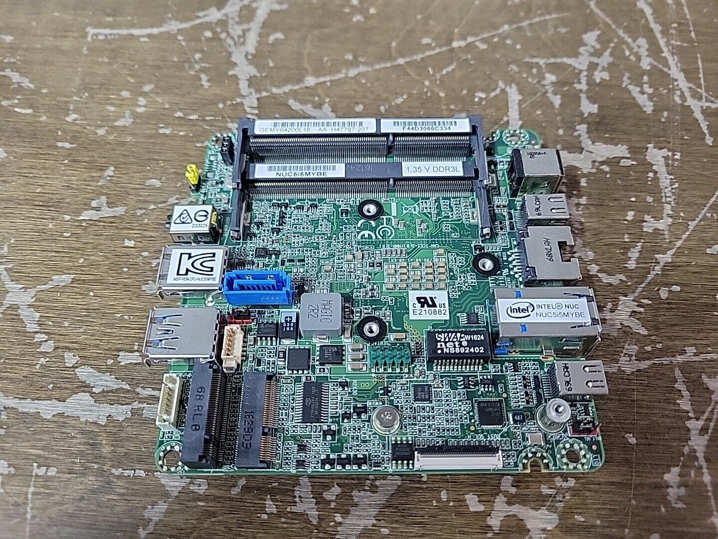 Intel Mini PC NUC 2.3 Ghz i5 5300U NUC5i5MYBE Main System Motherboard