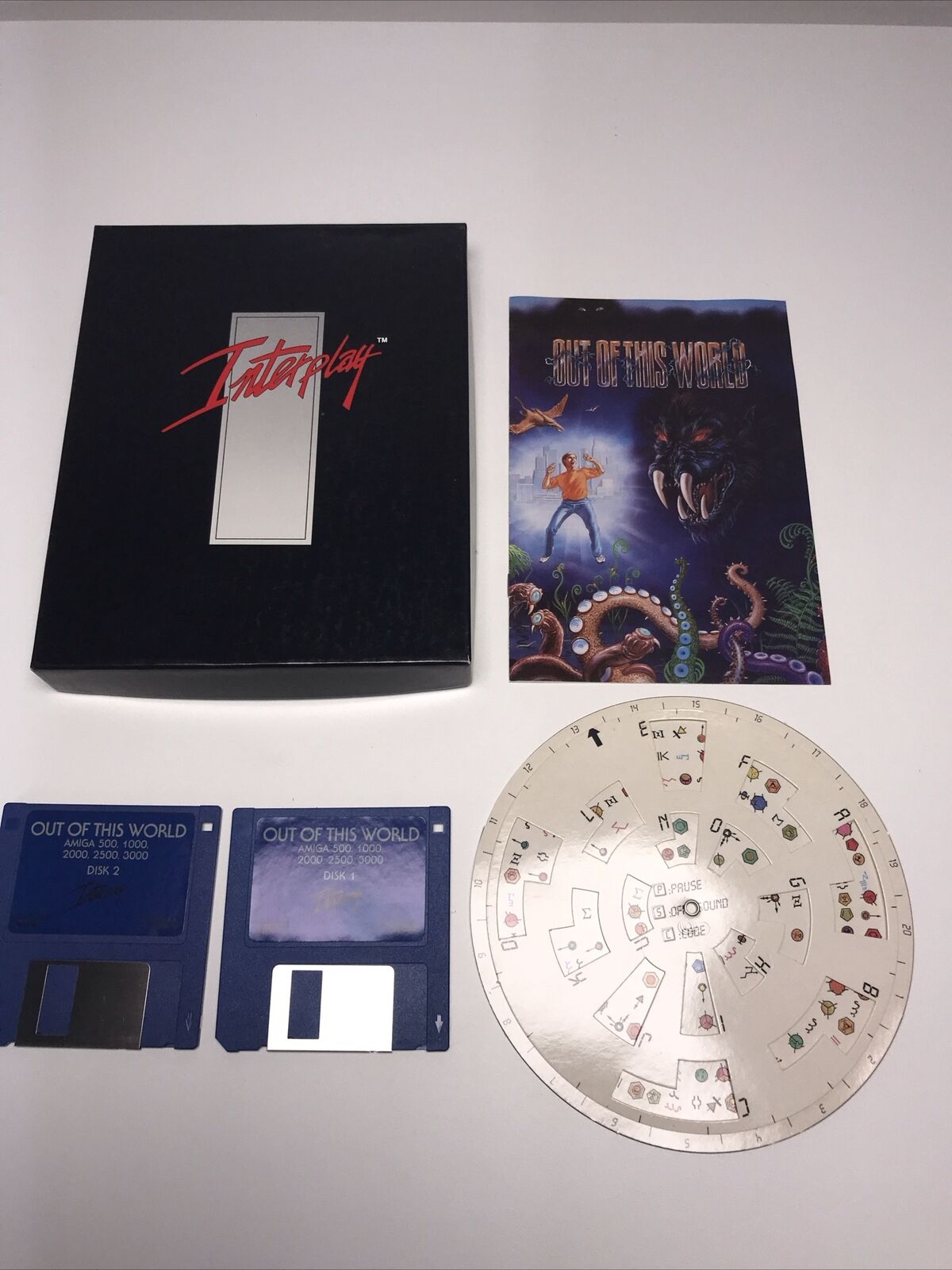 Commodore Amiga Game 1991 - OUT OF THIS WORLD - The Only One Available