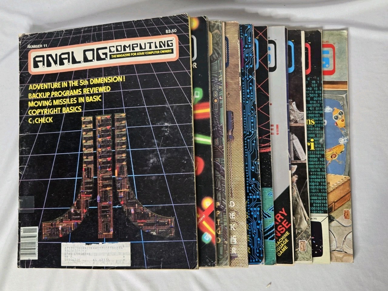 Vintage Analog Computing Magazines For Atari Computer Owners No 11-20 Acceptable Vintage Analog Computing Magazines For Atari Computer Owners No 11-20 Acceptable