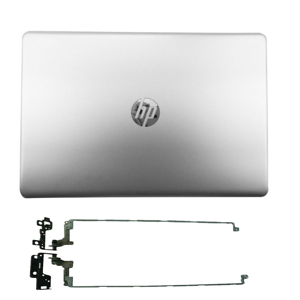 New For HP 17-BS011dx 17-BS 17-AK Rear Lid Back Cover Top Case + Hinges